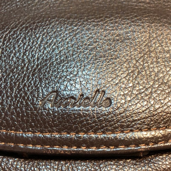 Aurielle genuine leather brown handbag - Picture 2 of 15